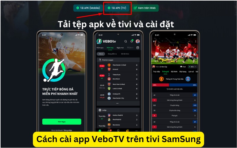 Cách cài app VeboTV trên tivi SamSung