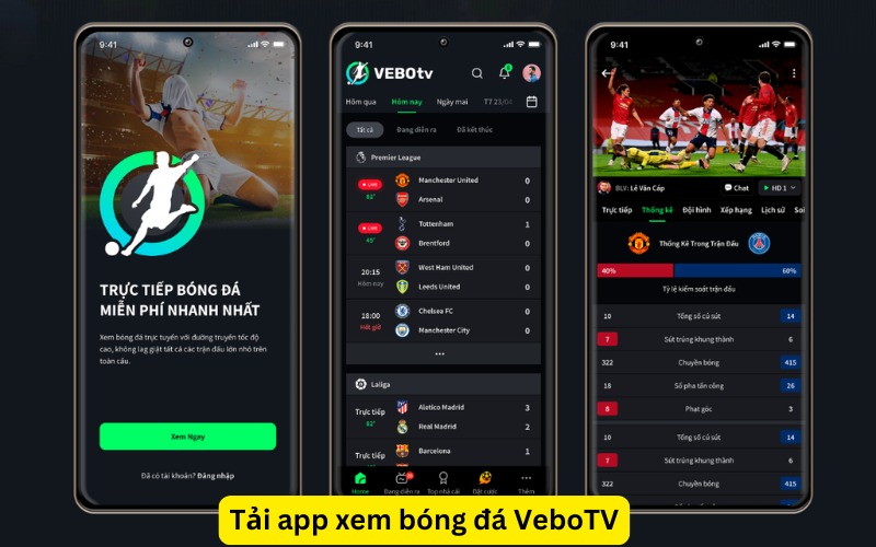 Tải app xem bóng đá VeboTV